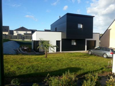 Maison ossature métallique 35450 Dourdain