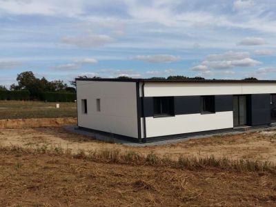 Maison ossature métallique 22210 Plumieux