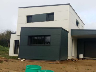 Maison Ossature métallique 22170 LANRODEC